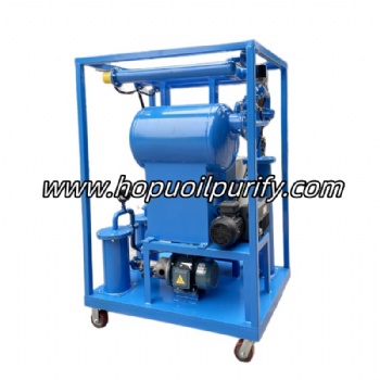 Single Stage Vacuum Transformer Oil Purification Plant