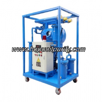 Single Stage Vacuum Transformer Oil Purification Plant