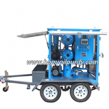 Mobile Trailer Type Transformer Oil Purifier,Oil Treatment Plant