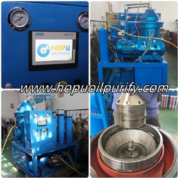 PLC Fully Automatic Centrifuge Oil Purifier