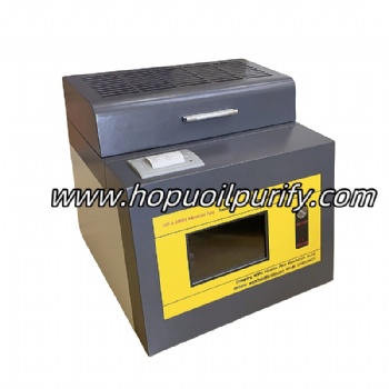 100KV Transformer Oil Breakdown Volatge Tester, Oil Dielectric Strength Analyzer