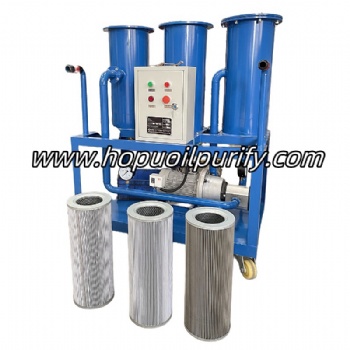 Portable hydraulic oil purifier, industrial oil filtration equipment