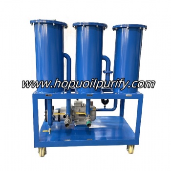 Portable hydraulic oil purifier, industrial oil filtration equipment