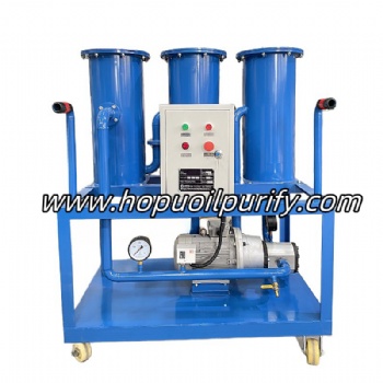 Portable hydraulic oil purifier, industrial oil filtration equipment