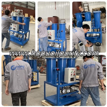Portable hydraulic oil purifier, industrial oil filtration equipment