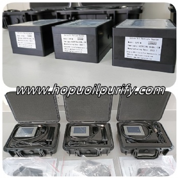 Online Hydraulic Oil Particle Counter, Oil NAS Cleanness Meter