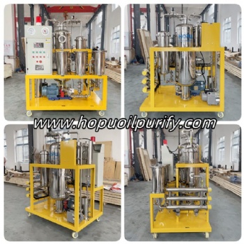 Ester Fire-resistant Hydraulic Oil Purifier, EHC Fluid Filtration Machine