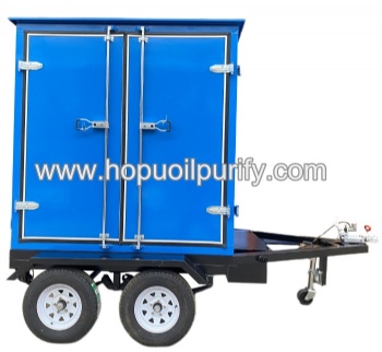 Mobile Trailer Type High Vacuum Transformer Oil Purifier