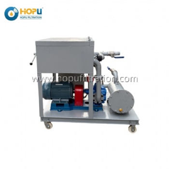 HOPU ISO9001 Small Mobile Plate-and-Frame Oil Filtration Machine for Transformer Oil & Engine Oil Impurity Removal