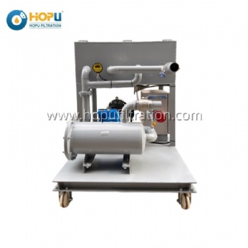 HOPU ISO9001 Small Mobile Plate-and-Frame Oil Filtration Machine for Transformer Oil & Engine Oil Impurity Removal