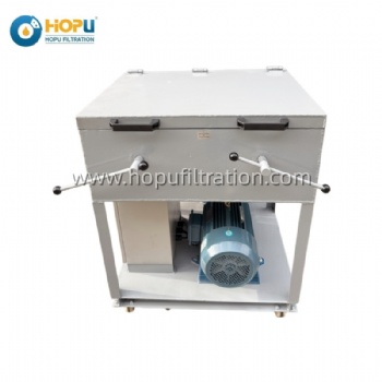 HOPU ISO9001 Small Mobile Plate-and-Frame Oil Filtration Machine for Transformer Oil & Engine Oil Impurity Removal