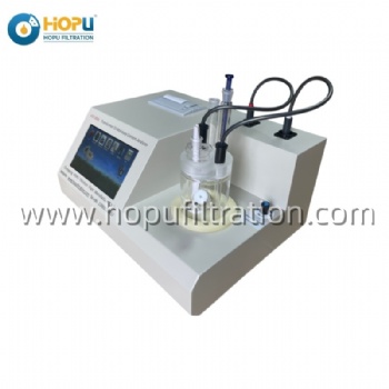 HOPU transformer oil trace moisture tester,oil water analyzer