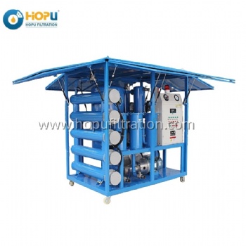 Pneumatic Support Enclosure Transformer Oil Filtration Unit HOPU