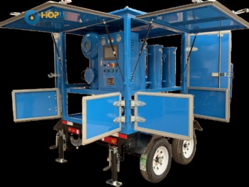 HOPU Mobile FR3 Vegetable Transformer Oil Filtration System