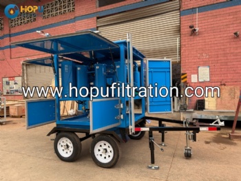 HOPU Mobile FR3 Vegetable Transformer Oil Filtration System