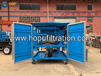 HOPU Mobile FR3 Vegetable Transformer Oil Filtration System