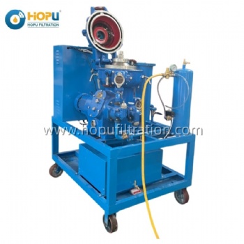 New HOPU Industrial  Centrifuge Lube Oil Purification Machine Oil Water Solid Impurity Separator