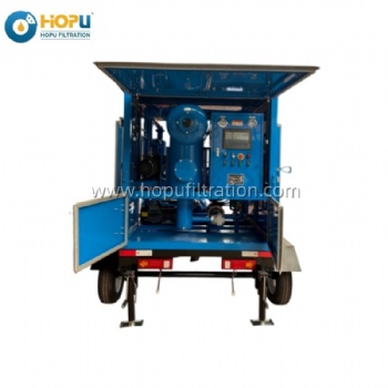 Mobile FR3 Vegetable Transformer Oil Filtration System