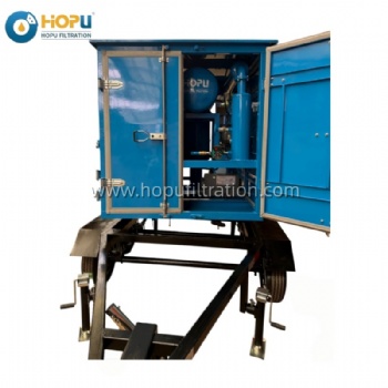 Mobile FR3 Vegetable Transformer Oil Filtration System