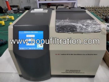 HOPU HJS Series ISO-Certified Insulating Oil Tan-Delta & DC Resistivity Tester