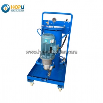 HOPU CE ISO Portable Hydraulic & Diesel Oil Filter Cart Mobile Oil Filtration Trolley for Oil & Gas Mining Power Plant