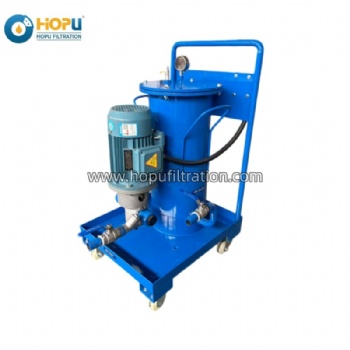 HOPU CE ISO Portable Hydraulic & Diesel Oil Filter Cart Mobile Oil Filtration Trolley for Oil & Gas Mining Power Plant