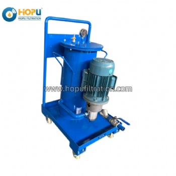 HOPU CE ISO Portable Hydraulic & Diesel Oil Filter Cart Mobile Oil Filtration Trolley for Oil & Gas Mining Power Plant