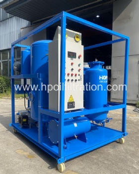 Double Stage Vacuum Transformer Oil Regeneration Plant
