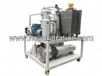 HOPU IECEX Explosion-Proof Vacuum Lubricating Oil Purifier for Industrial Lube Oil Regeneration