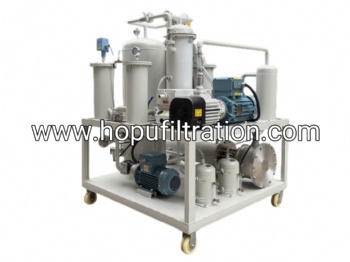 HOPU IECEX Explosion-Proof Vacuum Lubricating Oil Purifier for Industrial Lube Oil Regeneration